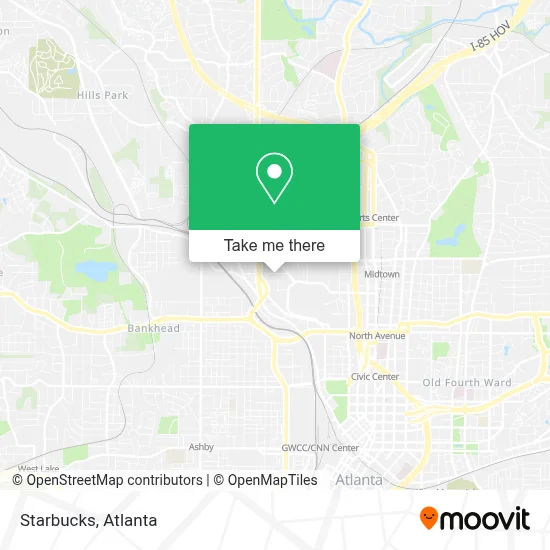 Starbucks map