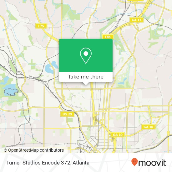 Mapa de Turner Studios Encode 372