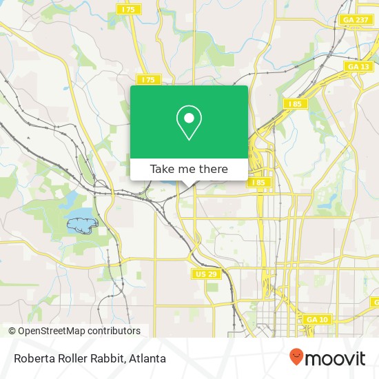 Roberta Roller Rabbit map