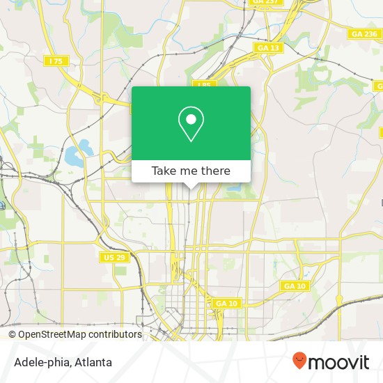 Adele-phia map