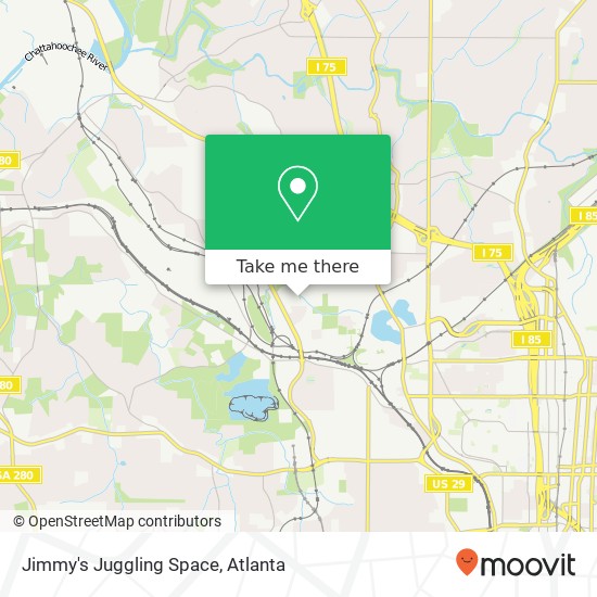 Mapa de Jimmy's Juggling Space