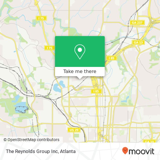 Mapa de The Reynolds Group Inc