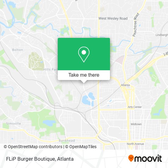 FLiP Burger Boutique map