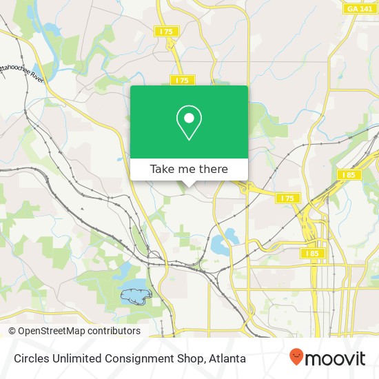 Circles Unlimited Consignment Shop map