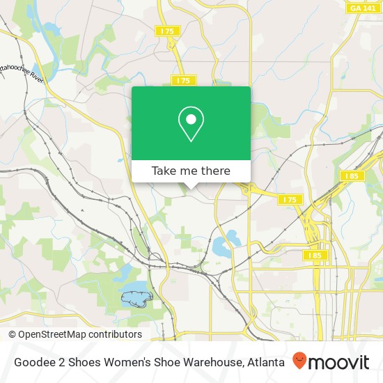 Goodee 2 Shoes Women's Shoe Warehouse map