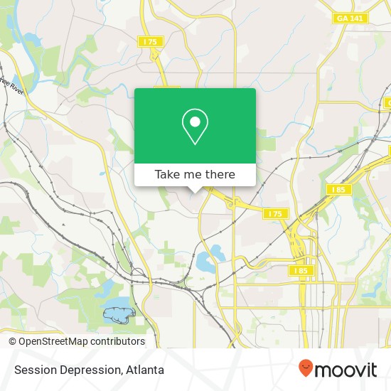 Session Depression map