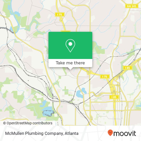 Mapa de McMullen Plumbing Company