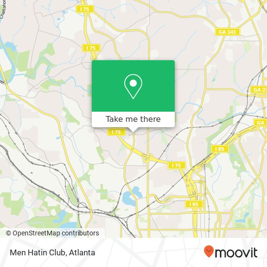 Men Hatin Club map