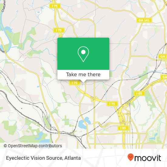 Mapa de Eyeclectic Vision Source