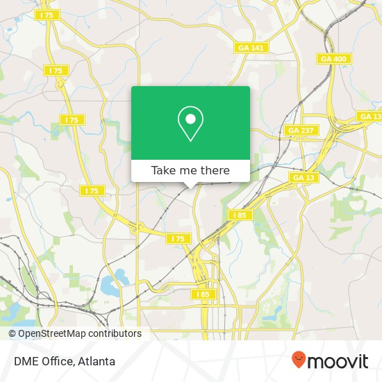 DME Office map