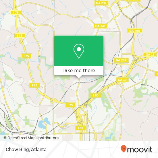 Mapa de Chow Bing