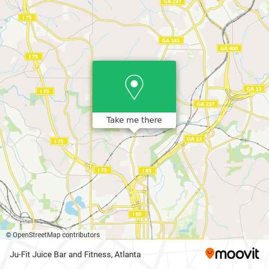 Mapa de Ju-Fit Juice Bar and Fitness