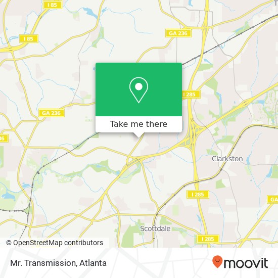 Mr. Transmission map