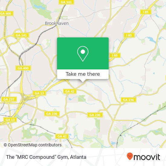 Mapa de The "MRC Compound" Gym