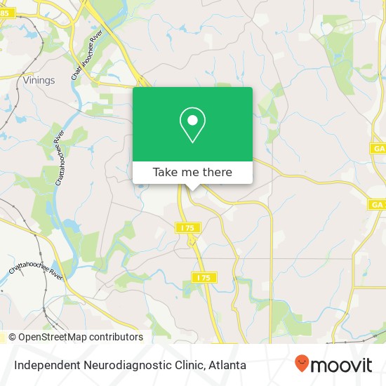 Independent Neurodiagnostic Clinic map