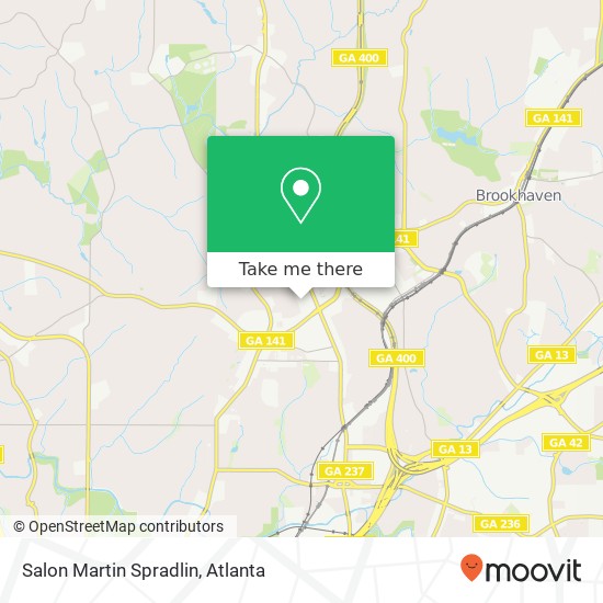 Mapa de Salon Martin Spradlin