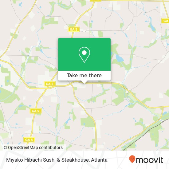 Miyako Hibachi Sushi & Steakhouse map