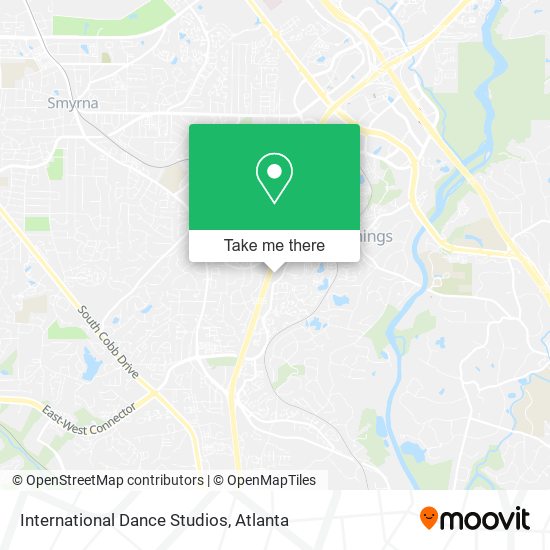 Mapa de International Dance Studios