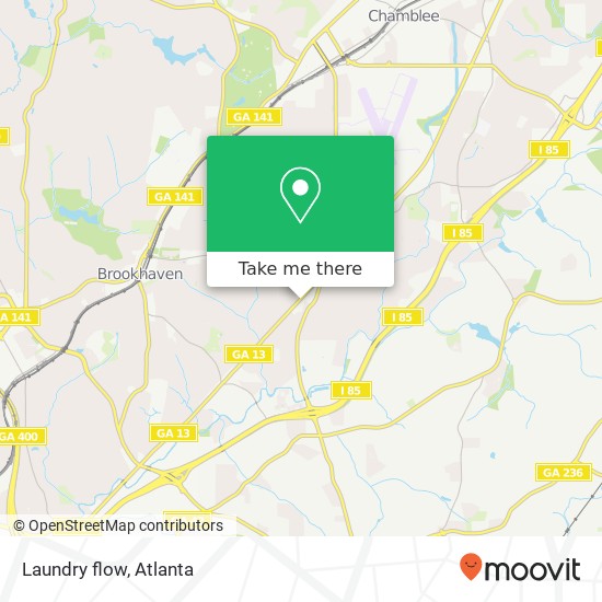 Laundry flow map