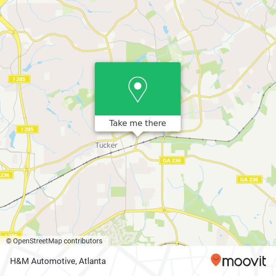 Mapa de H&M Automotive