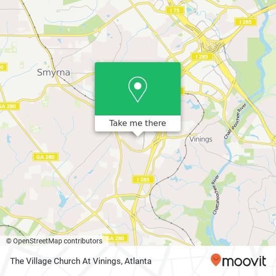 Mapa de The Village Church At Vinings