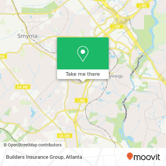 Mapa de Builders Insurance Group