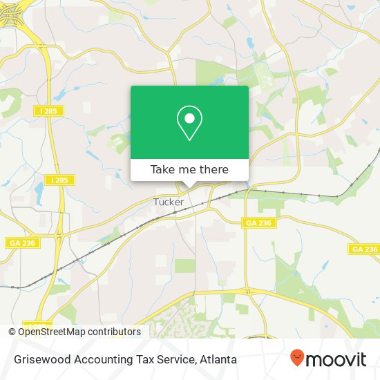 Mapa de Grisewood Accounting Tax Service