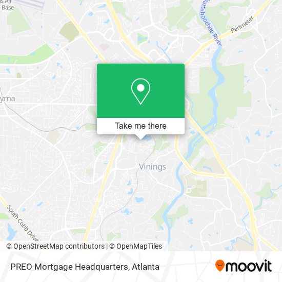 Mapa de PREO Mortgage Headquarters
