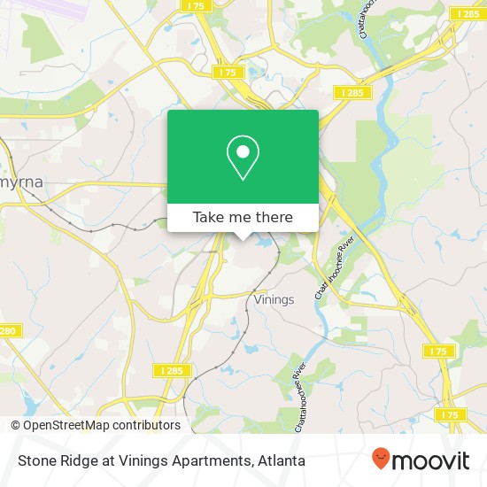 Stone Ridge at Vinings Apartments map