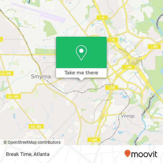 Break Time map