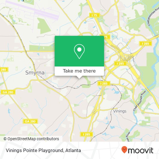 Vinings Pointe Playground map