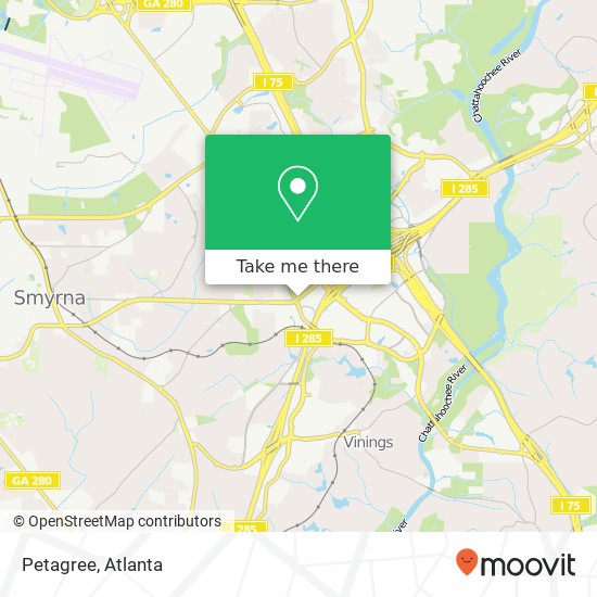 Petagree map