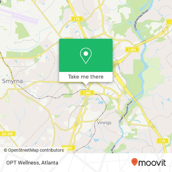 OPT Wellness map