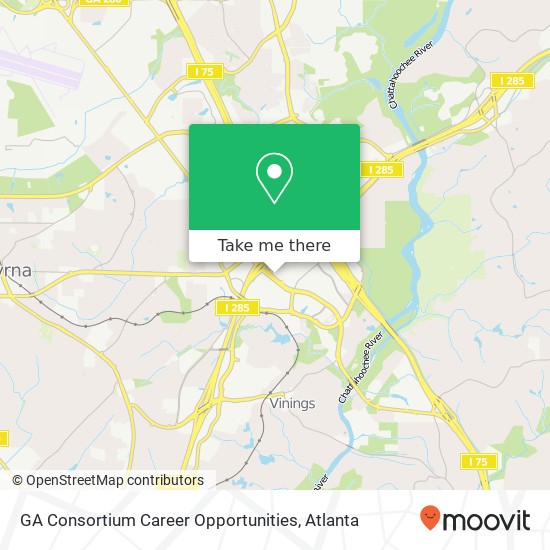 GA Consortium Career Opportunities map