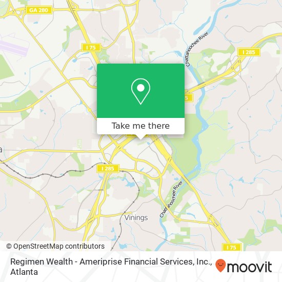 Mapa de Regimen Wealth - Ameriprise Financial Services, Inc.