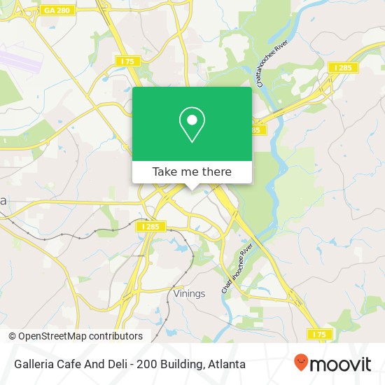 Mapa de Galleria Cafe And Deli - 200 Building