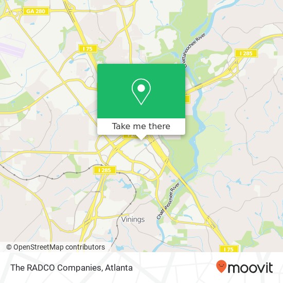 The RADCO Companies map