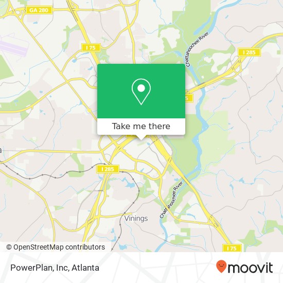 PowerPlan, Inc map