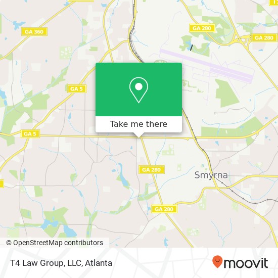 T4 Law Group, LLC map