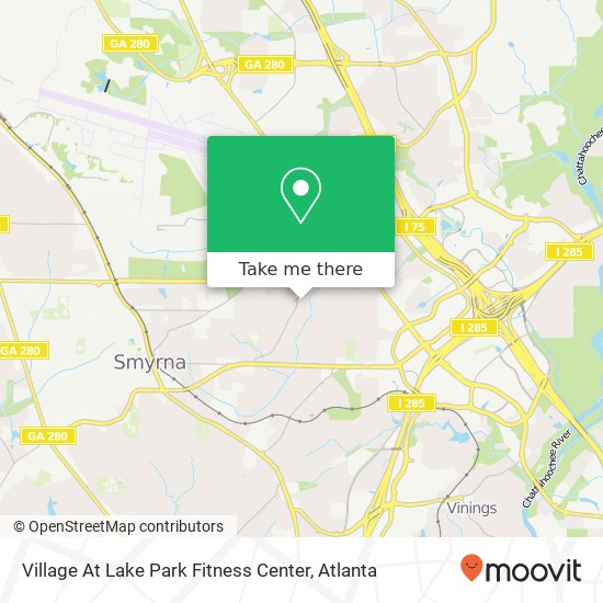 Mapa de Village At Lake Park Fitness Center