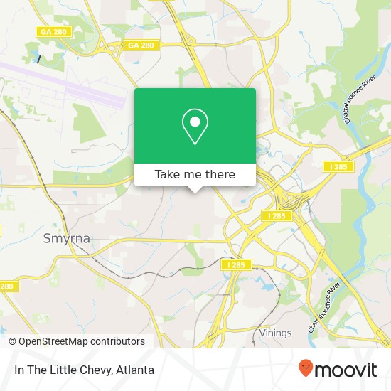 Mapa de In The Little Chevy