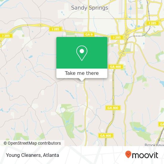 Young Cleaners map