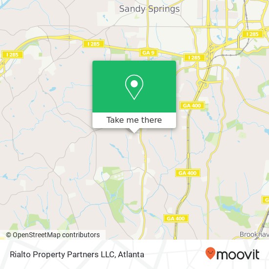 Mapa de Rialto Property Partners LLC