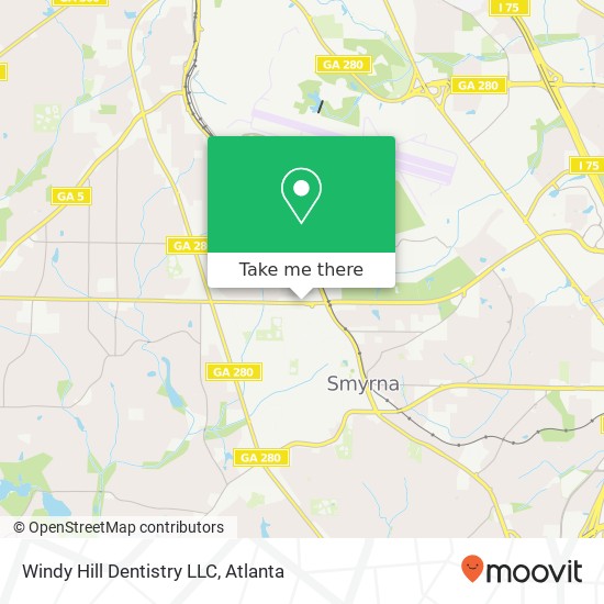 Windy Hill Dentistry LLC map