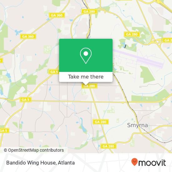 Bandido Wing House map