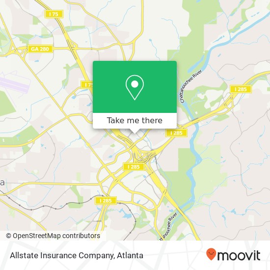 Mapa de Allstate Insurance Company