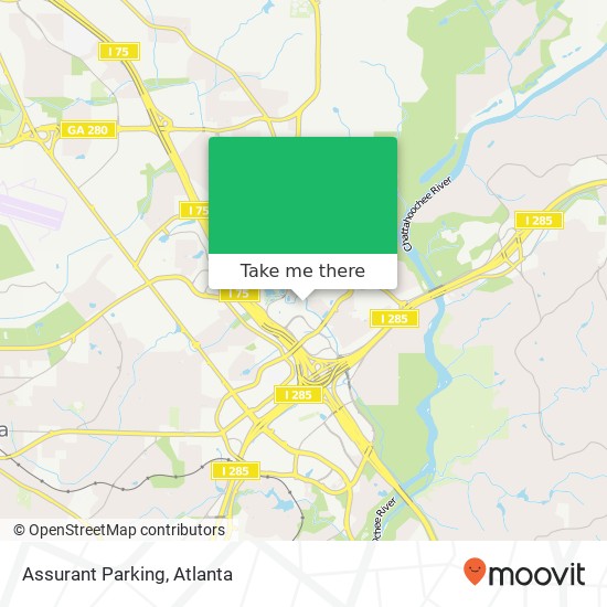 Assurant Parking map
