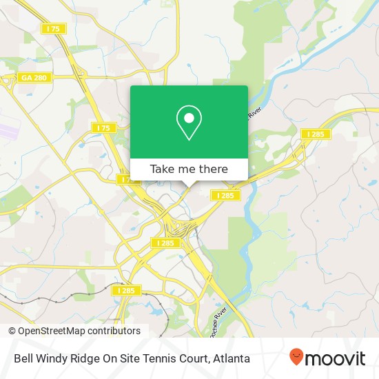 Bell Windy Ridge On Site Tennis Court map