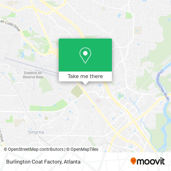 Mapa de Burlington Coat Factory