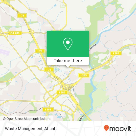 Waste Management map